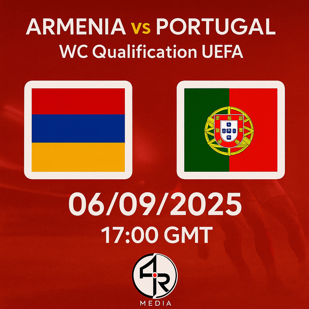 Հայաստան-Պորտուգալիա ֆուտբոլային հանդիպման համառոտ նկարագիրը