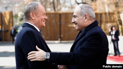 Փաշինյանը հանդիպել է Տուսկի հետ