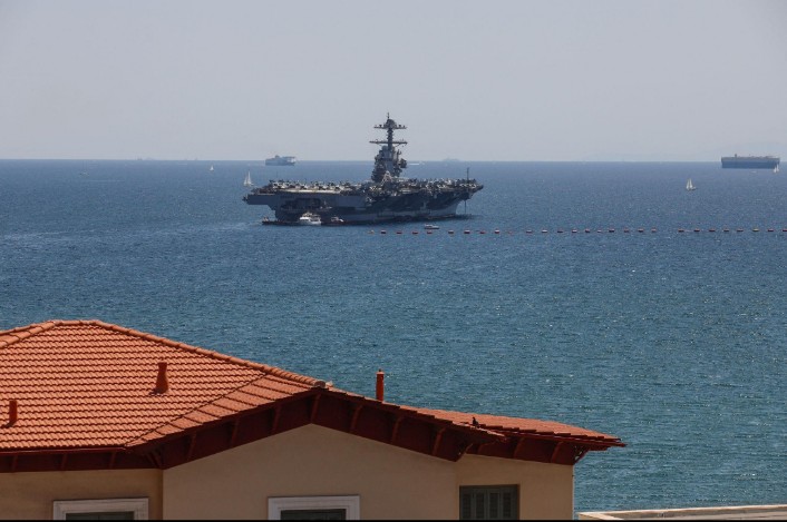 🇺🇸 USS Gerald R. Ford-ը ուղևորվում է դեպի Իսրայելի ափեր