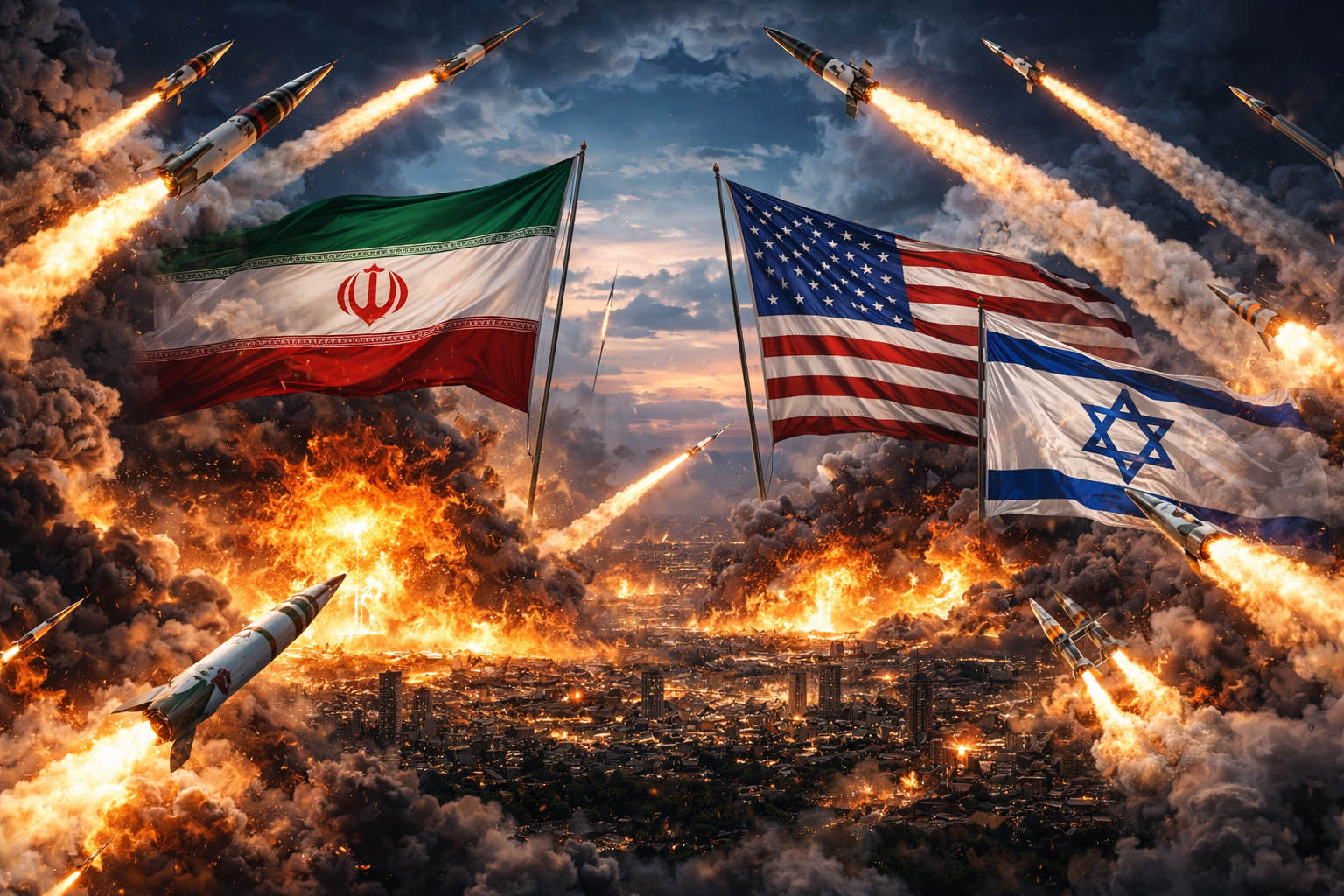 Մեծ ռազմական էսկալացիա — ԱՄՆ և Իսրայել հարվածում են Իրանին
