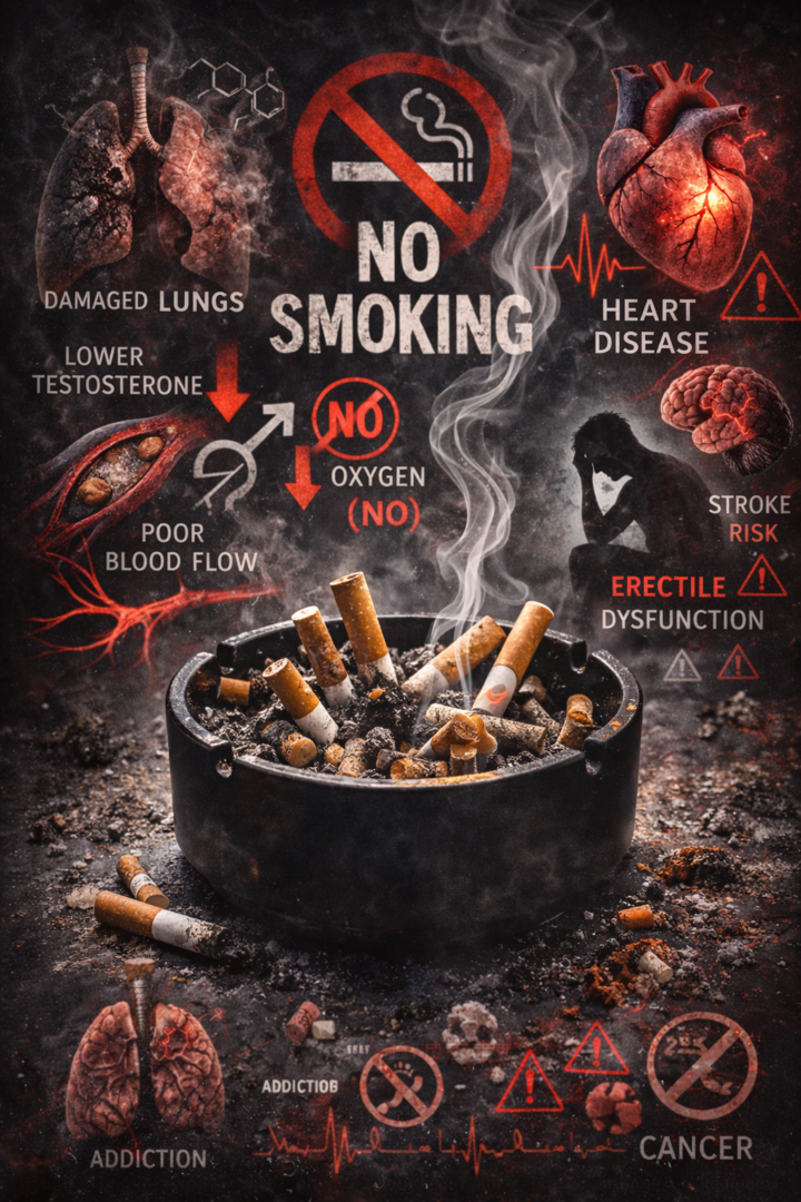 Քանի՞ տարի անց է ծխելը սկսում ազդել էրեկցիայի վրա 🚬