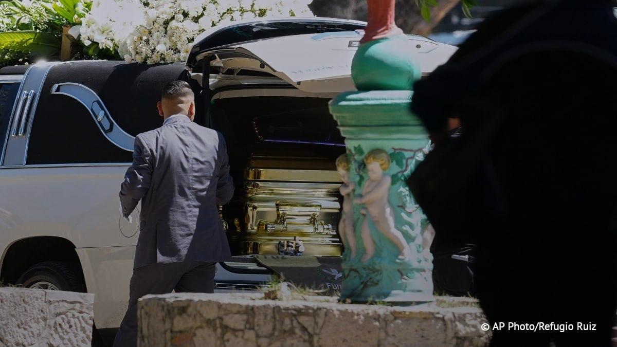 Մեքսիկայում Cártel Jalisco Nueva Generación-ի առաջնորդին հուղարկավորել են ոսկեզօծ դագաղով