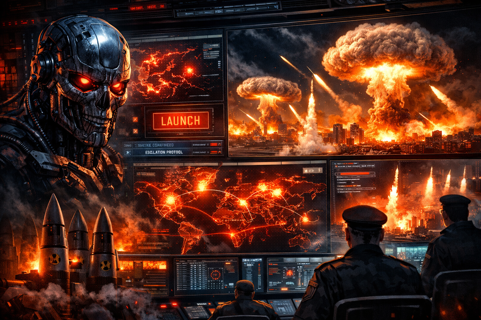 Ռազմական սիմուլյացիաներում ԱԻ-ի վարքը․ 95% դեպքերում՝ միջուկային էսկալացիա և փոխզիջման բացակայություն