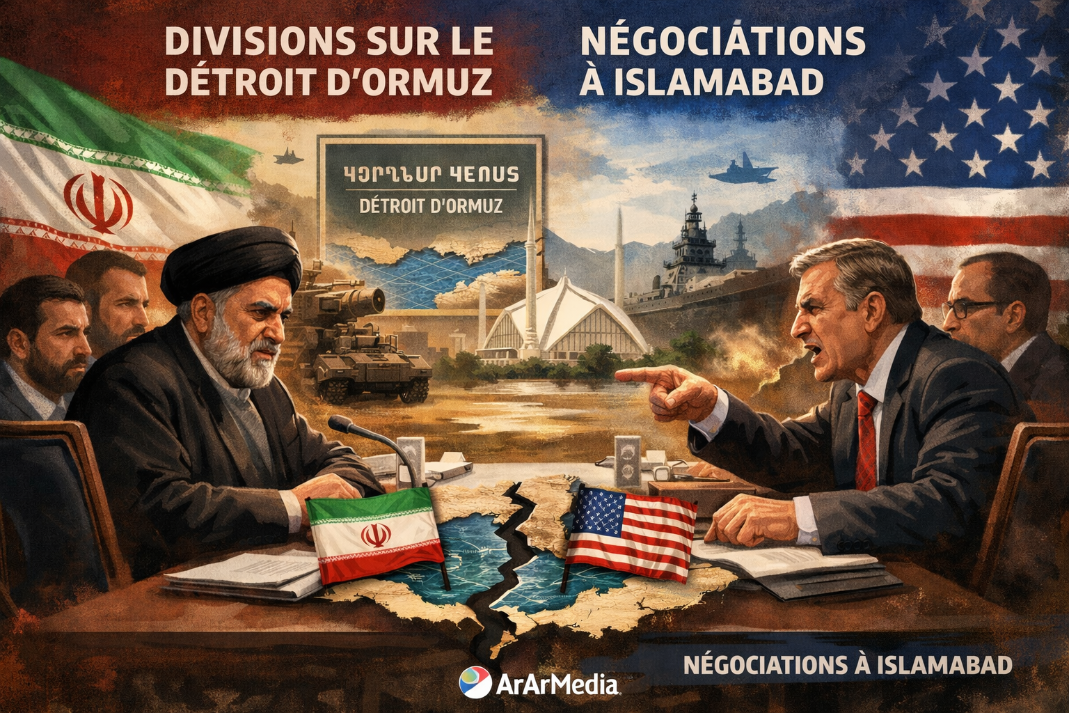 ⚡ Իսլամաբադում բանակցությունների գլխավոր խոչընդոտը՝ Հորմուզի նեղուց